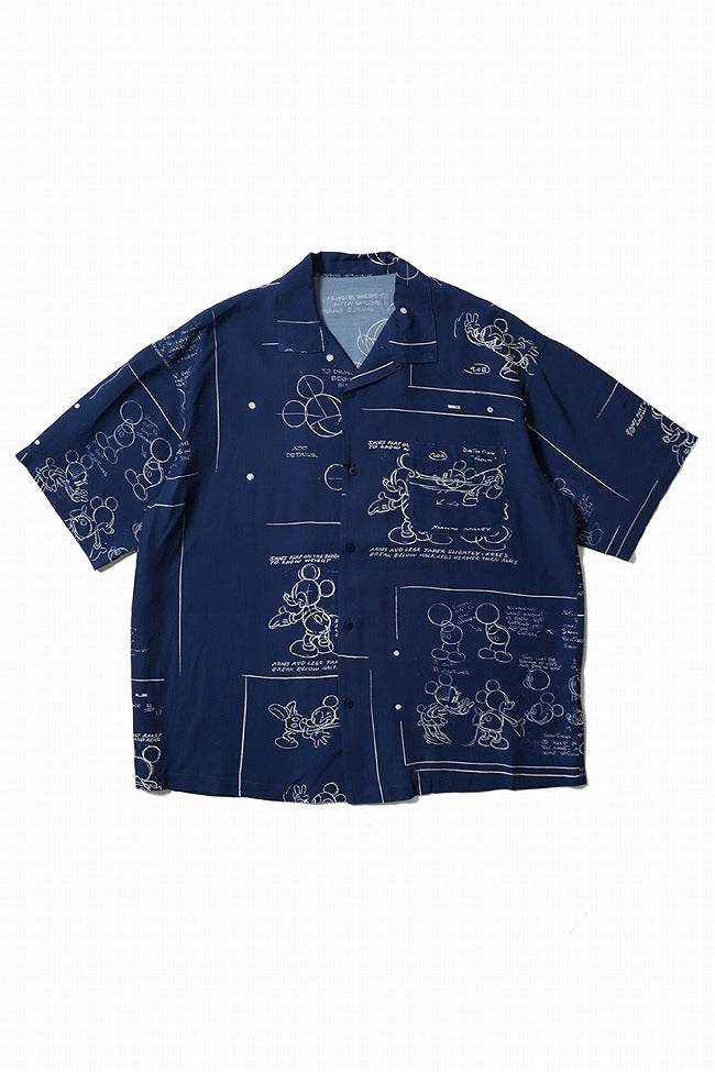 Porter Classic DISNEY MS / PC ALOHA COLLECTION ALOHA SHIRT / DISNEY MICKEY MOUSE