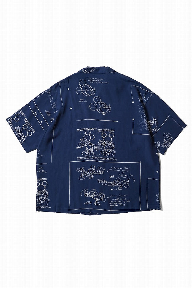 Porter Classic DISNEY MS / PC ALOHA COLLECTION ALOHA SHIRT / DISNEY MICKEY MOUSE