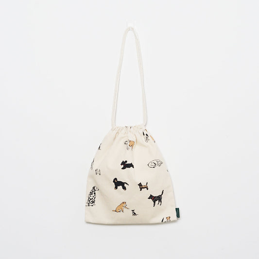 TEMBEA Print Drawstring Bag