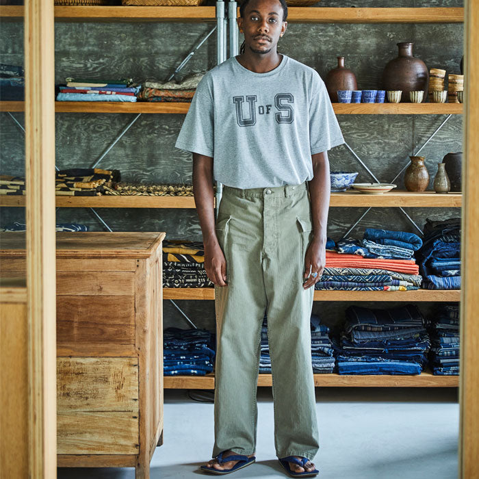 orSlow U.S ARMY 2 POCKET CARGO PANTS Army Green