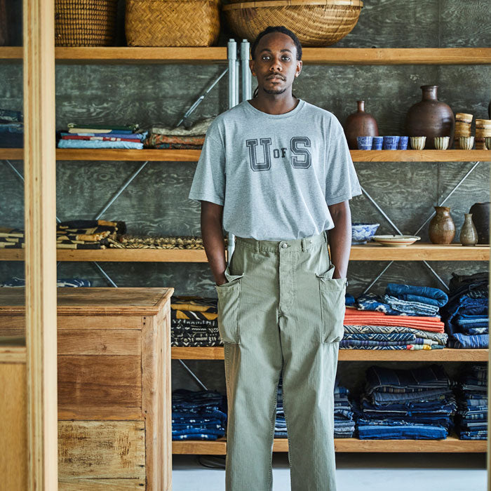 orSlow U.S ARMY 2 POCKET CARGO PANTS Army Green