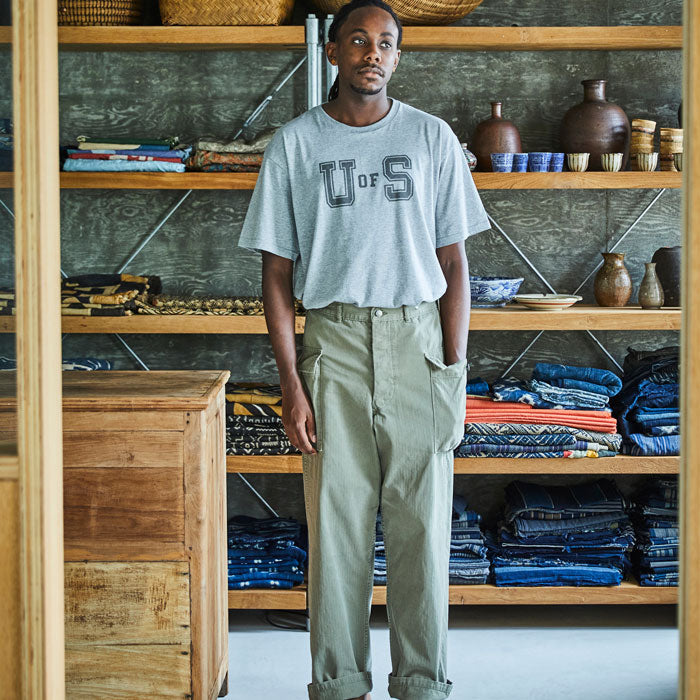 orSlow U.S ARMY 2 POCKET CARGO PANTS Army Green