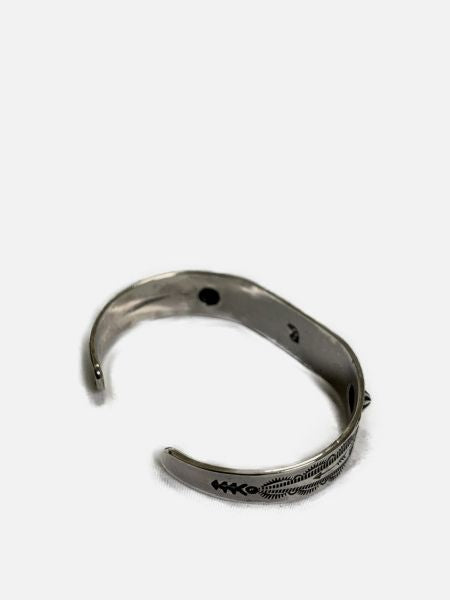 LARRY SMITH OVAL TURQUOISE BRACELET -SHELL-