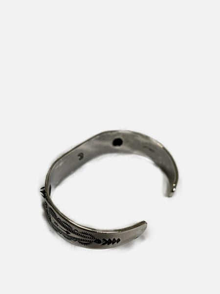 LARRY SMITH OVAL TURQUOISE BRACELET -SHELL-