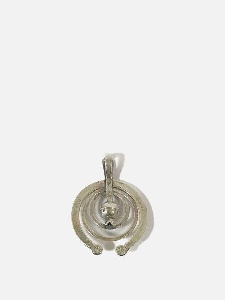 LARRY SMITH CIRCLE NAJA PENDANT -SQUASH BLOSSOM-