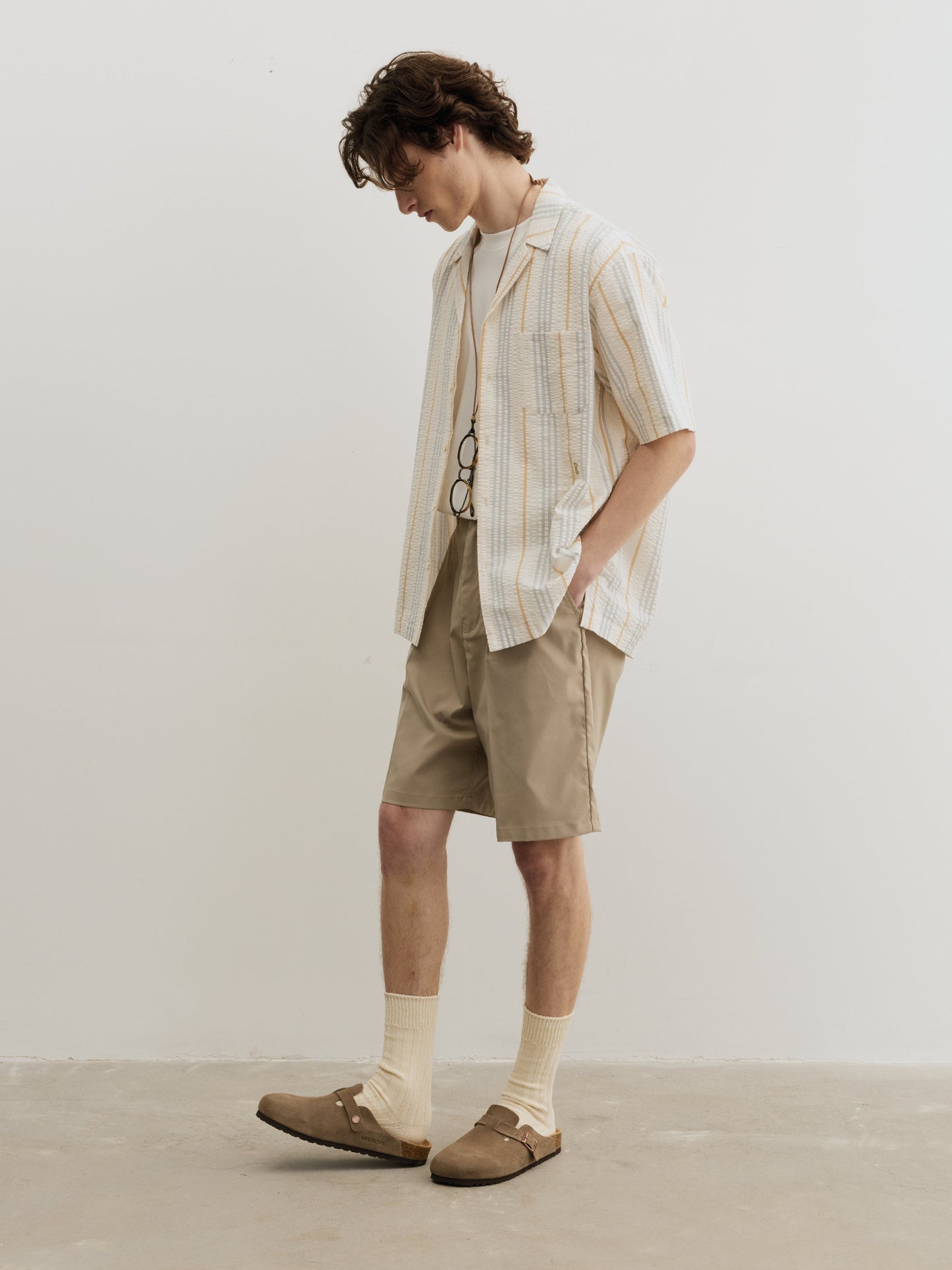 Burcs Seersucker Loose Shirt