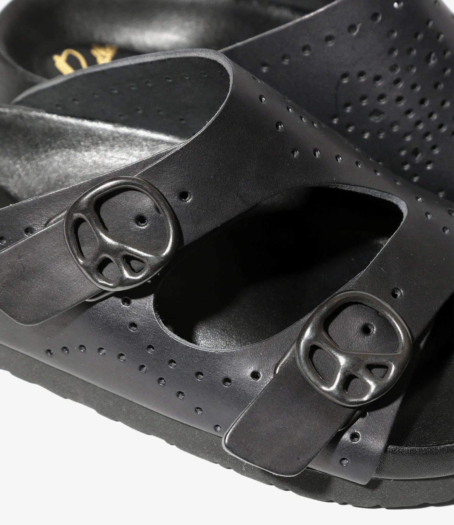 Needles Double Strap Sandal - Smooth Leather