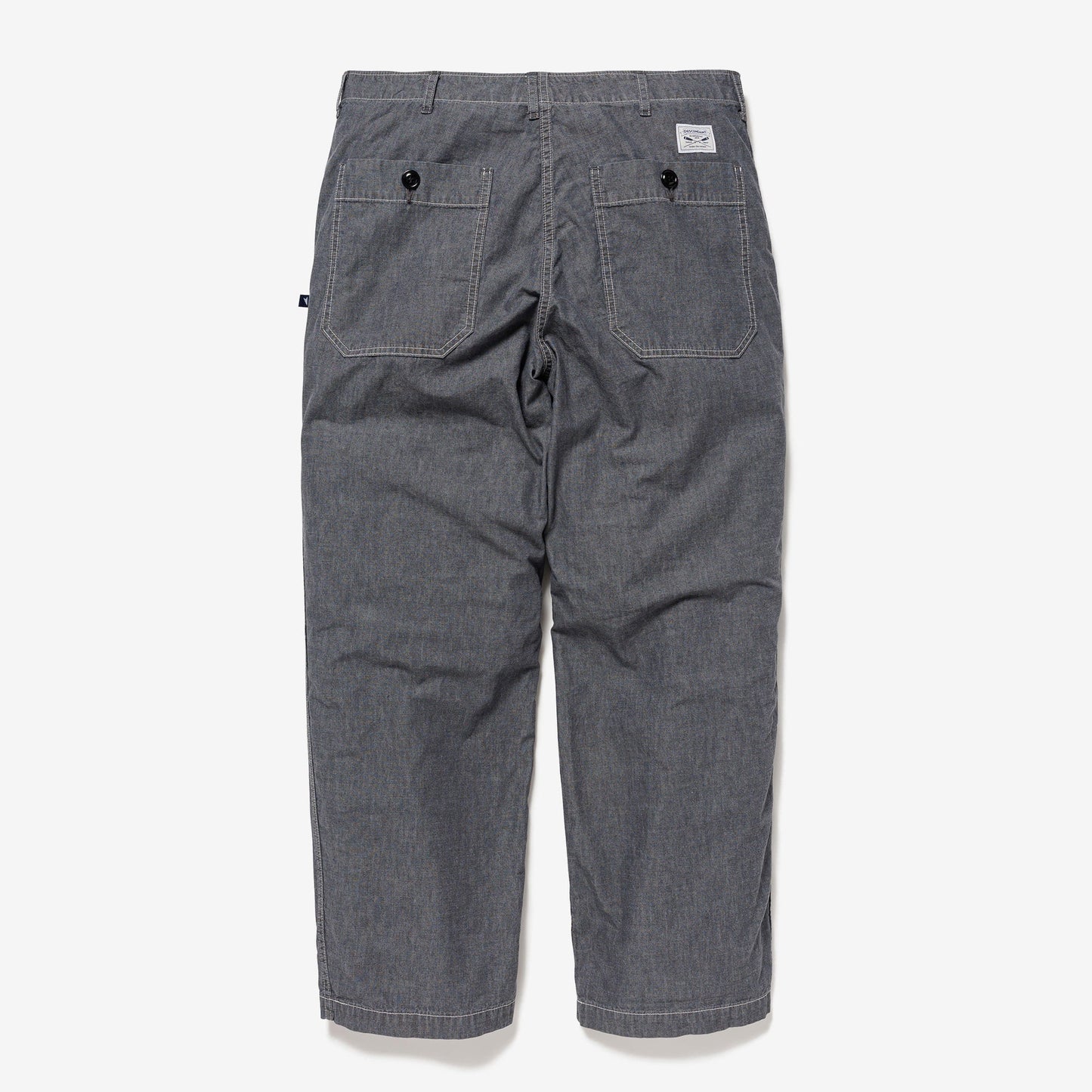 DESCENDANT BAKER CHAMBRAY TROUSERS
