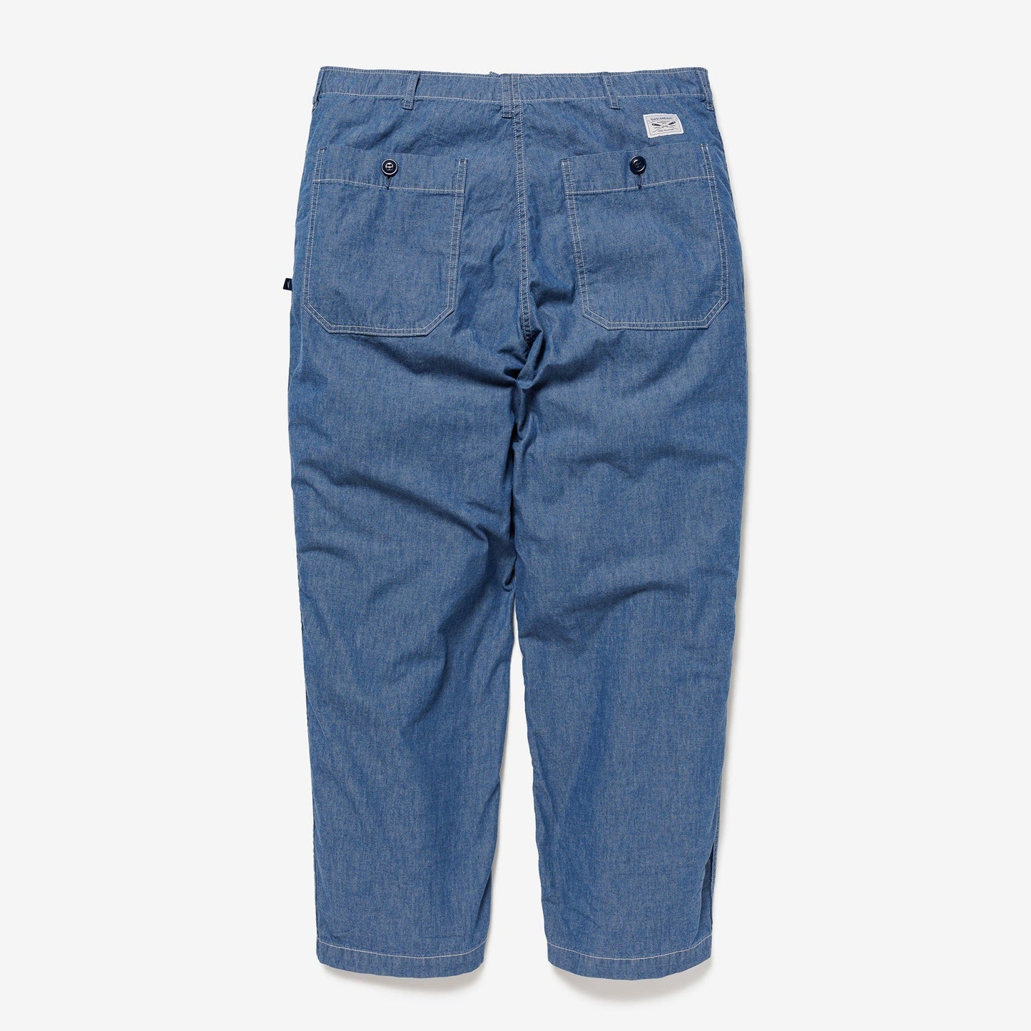 DESCENDANT BAKER CHAMBRAY TROUSERS