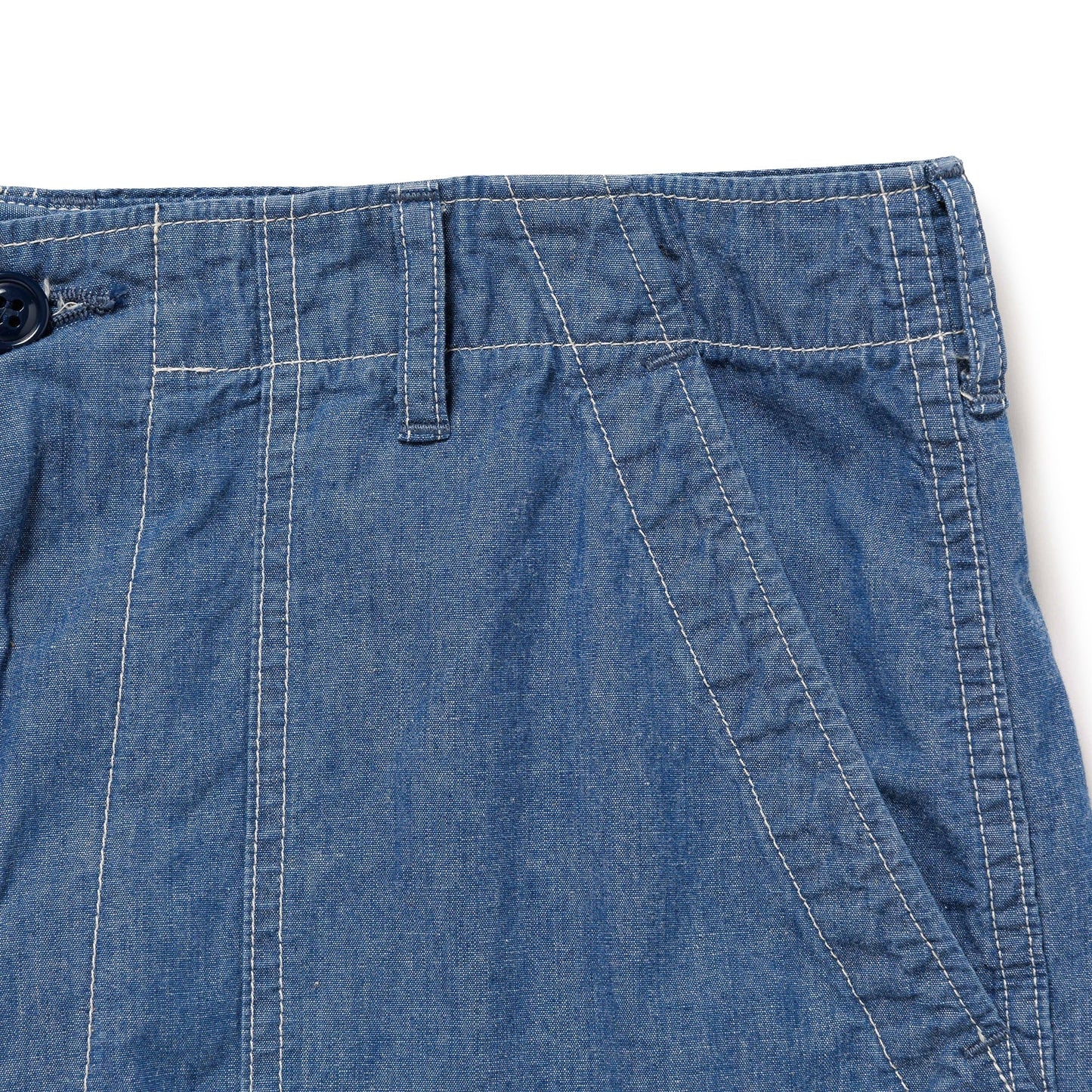 DESCENDANT BAKER CHAMBRAY TROUSERS