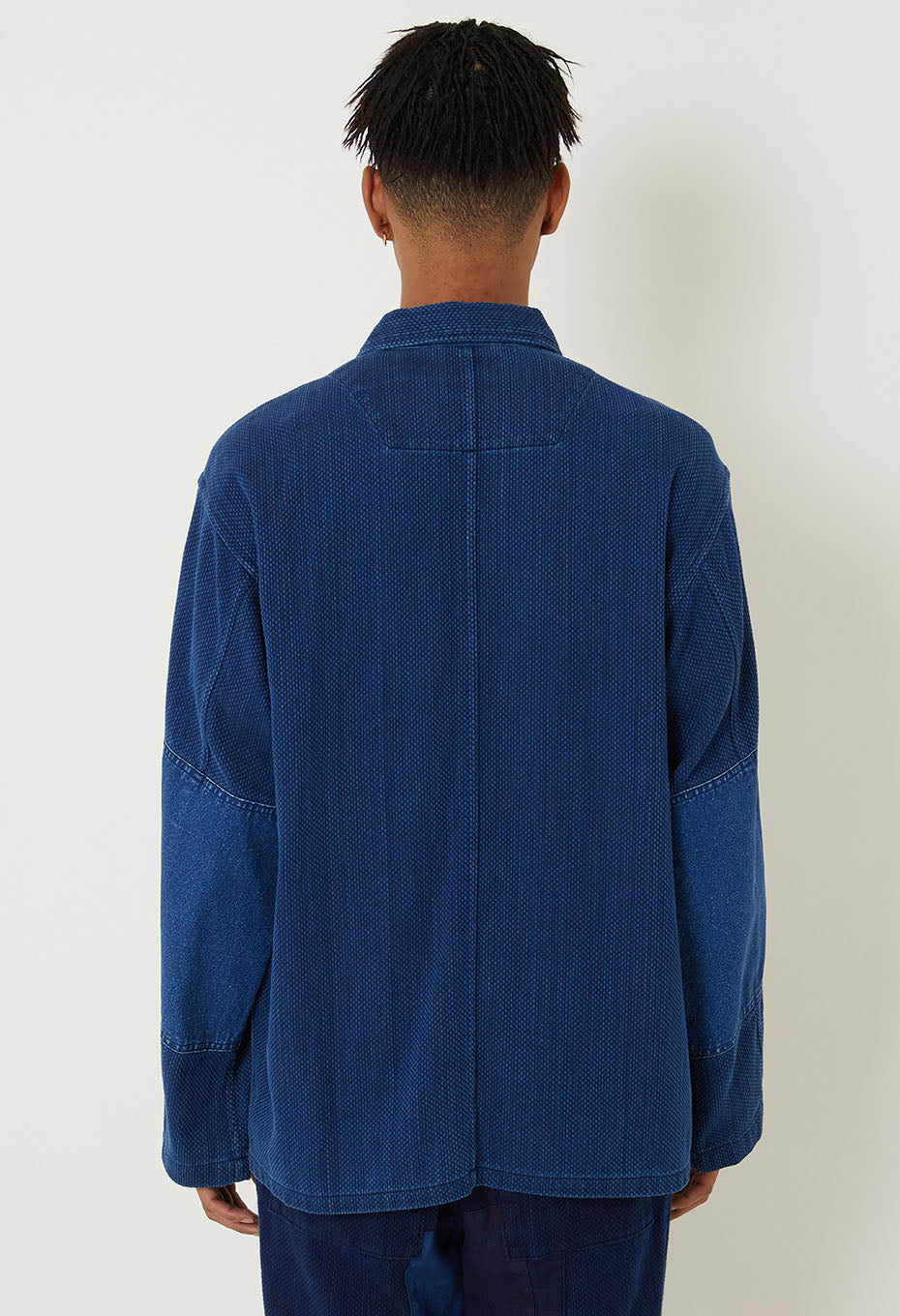 BLUE BLUE JAPAN Casezomesashiko Fatigue Shirt