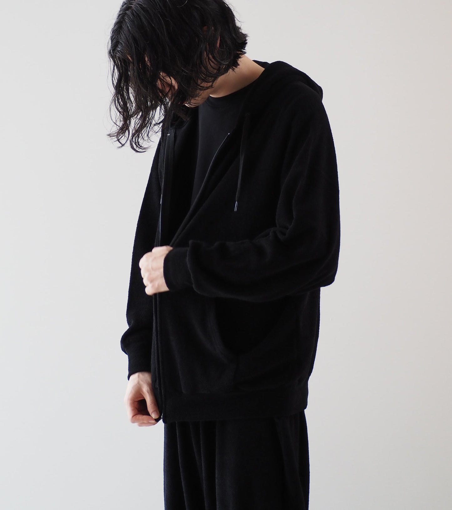 COMOLI Pile Zip Parka