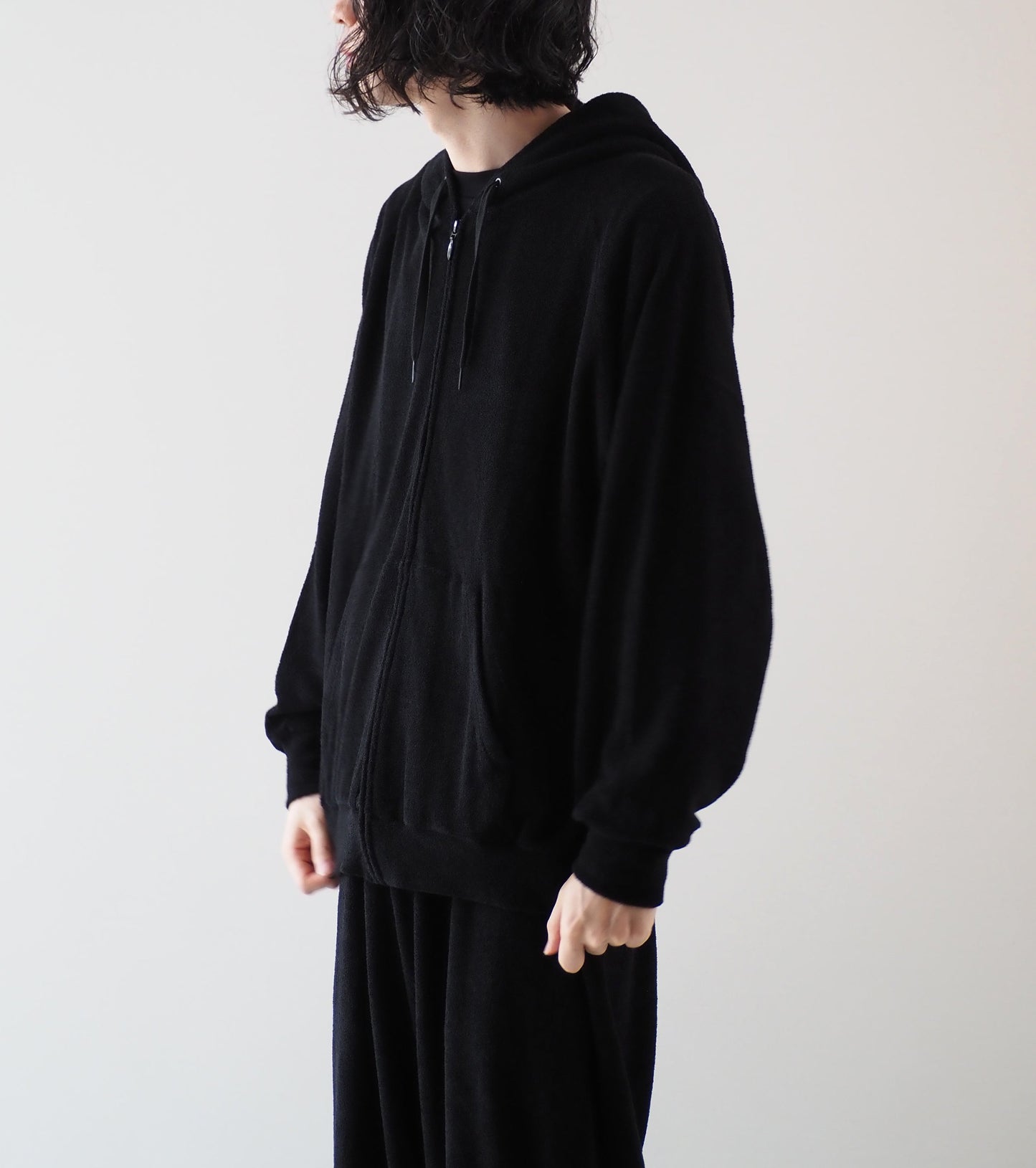 COMOLI Pile Zip Parka