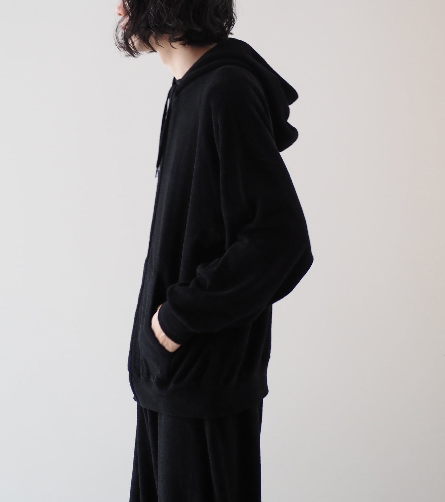 COMOLI Pile Zip Parka