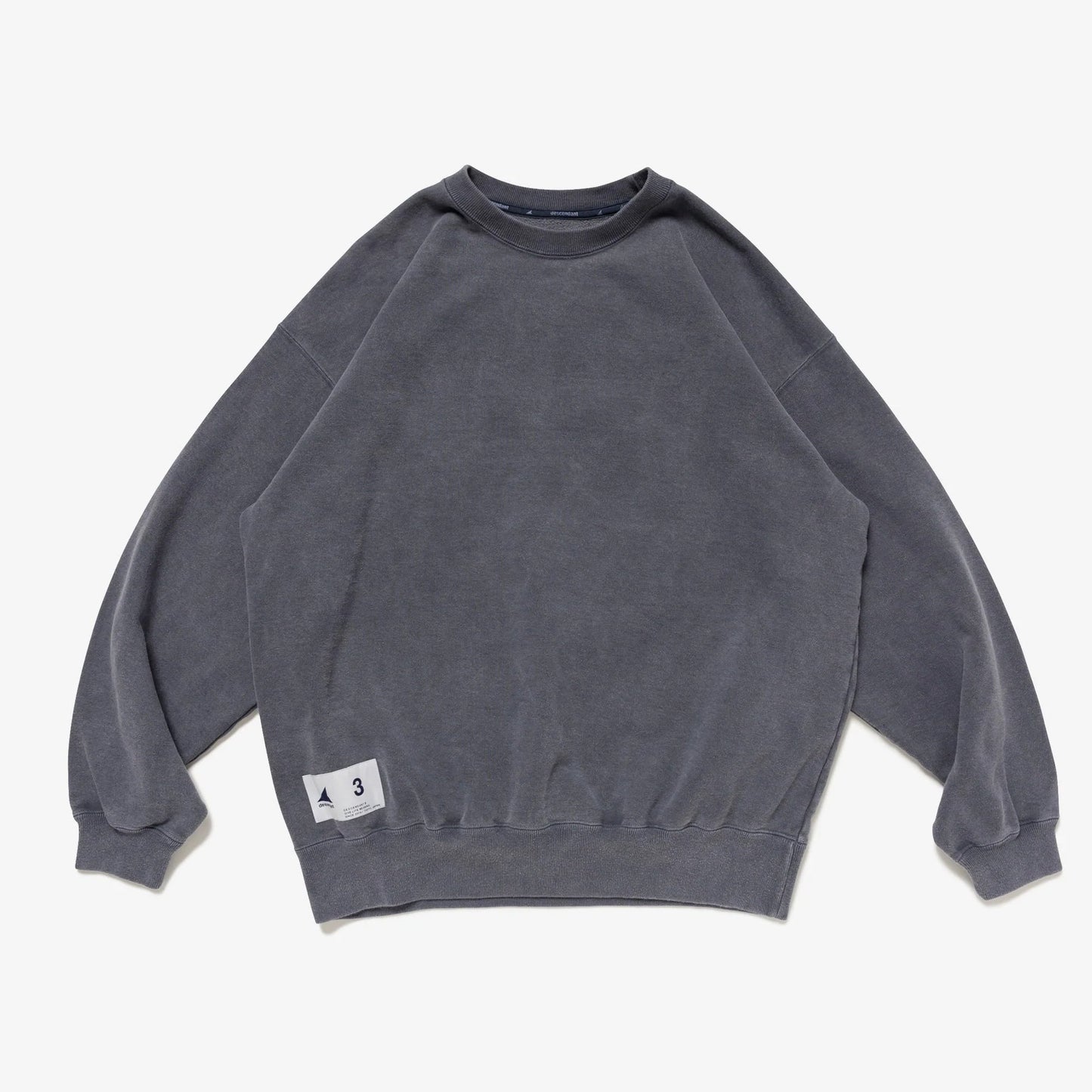 DESCENDANT CETUS CREW NECK PIGMENT DYE