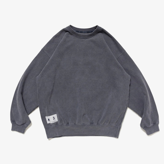 DESCENDANT CETUS CREW NECK PIGMENT DYE