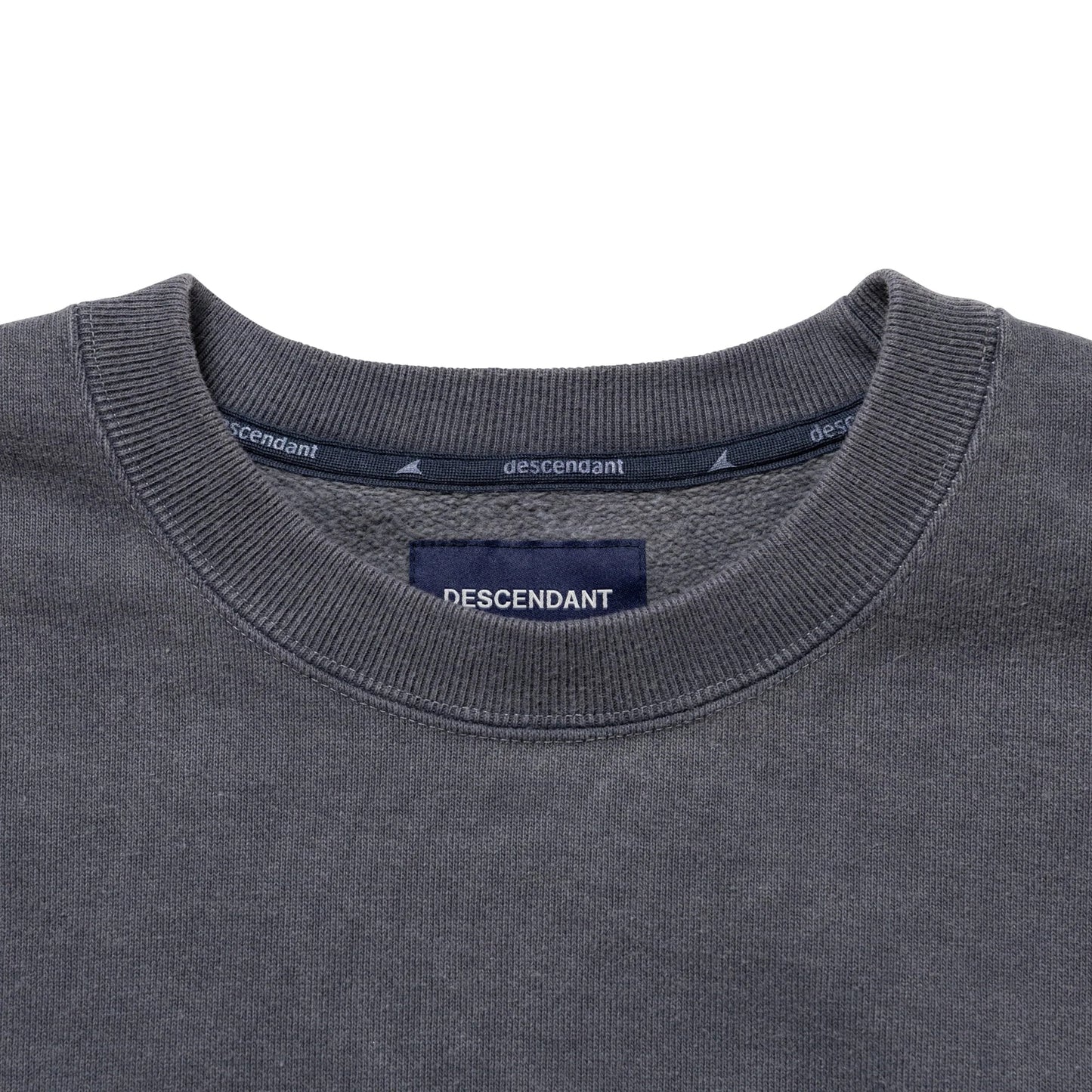 DESCENDANT CETUS CREW NECK PIGMENT DYE