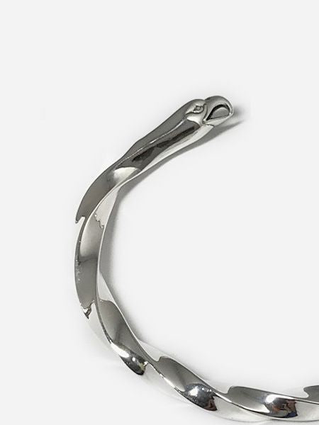 LARRY SMITH DOUBLE EAGLE HEAD TWISTED BRACELET