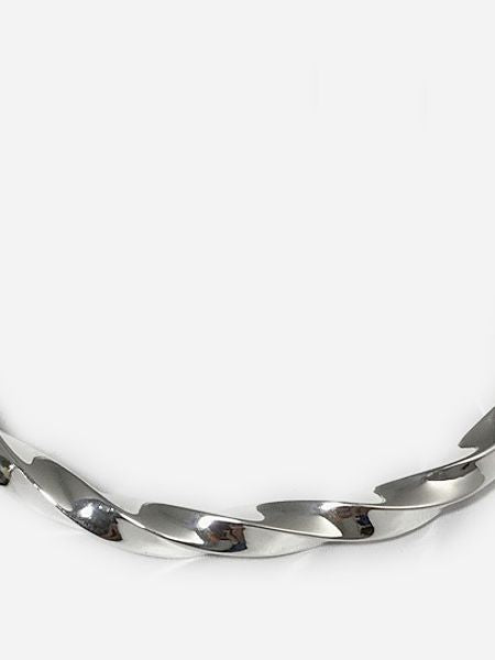 LARRY SMITH DOUBLE EAGLE HEAD TWISTED BRACELET