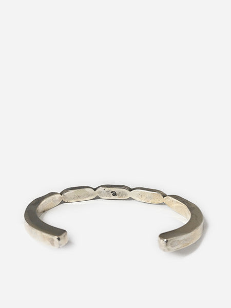 LARRY SMITH SQUARE WIRE LEAF BRACELET