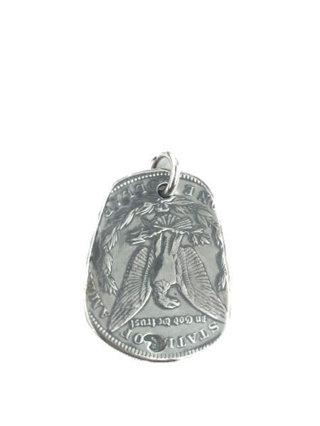 LARRY SMITH LIBERTY PENDANT -18K GOLD ROSE/CORAL-