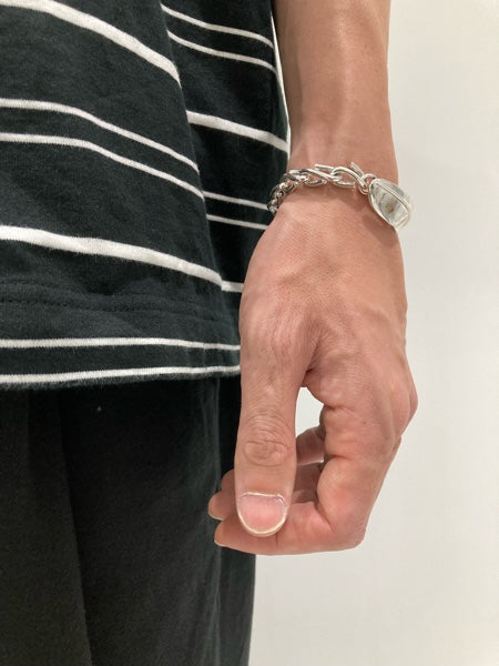 LARRY SMITH FEATHER COUNTRY CHAIN BRACELET