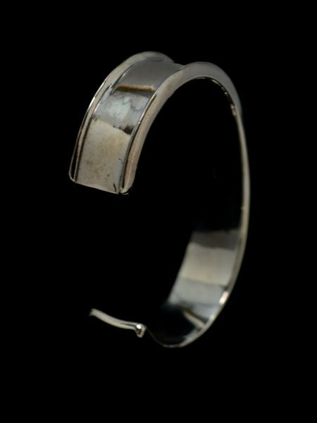 LARRY SMITH EDGED EAGLE HEAD BRACELET 18K GOLD ACCENT