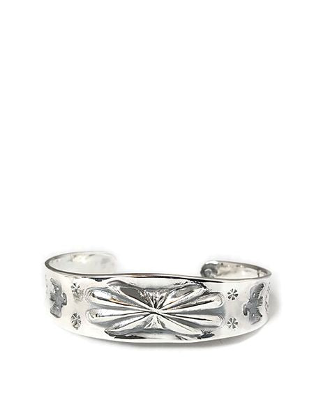 LARRY SMITH BUTTERFLY SHELL BRACELET REPOUSSE