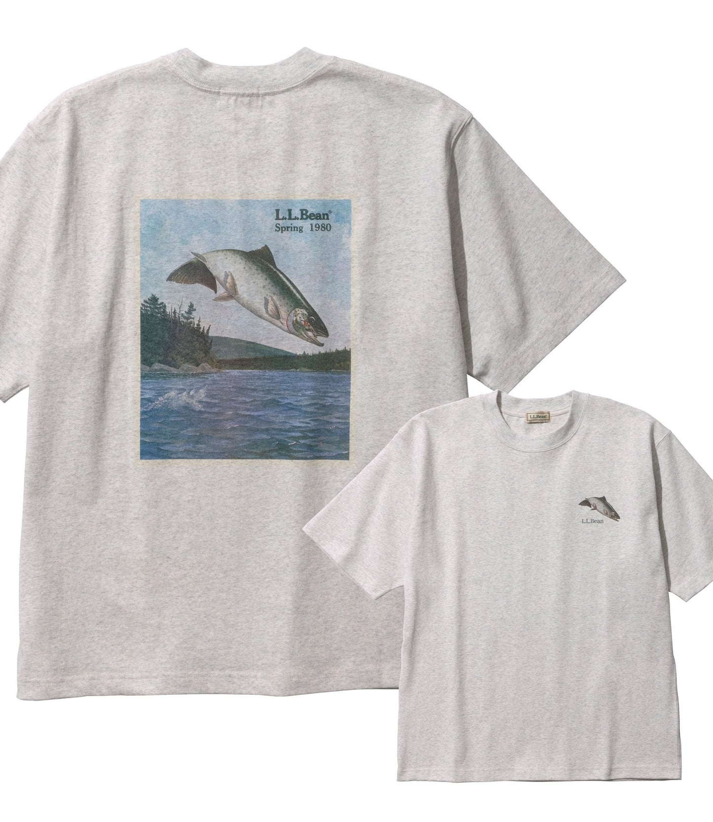 L.L.Bean JAPAN EDITION Bean's 1980 Short-Sleeve Catalog Trout Tee