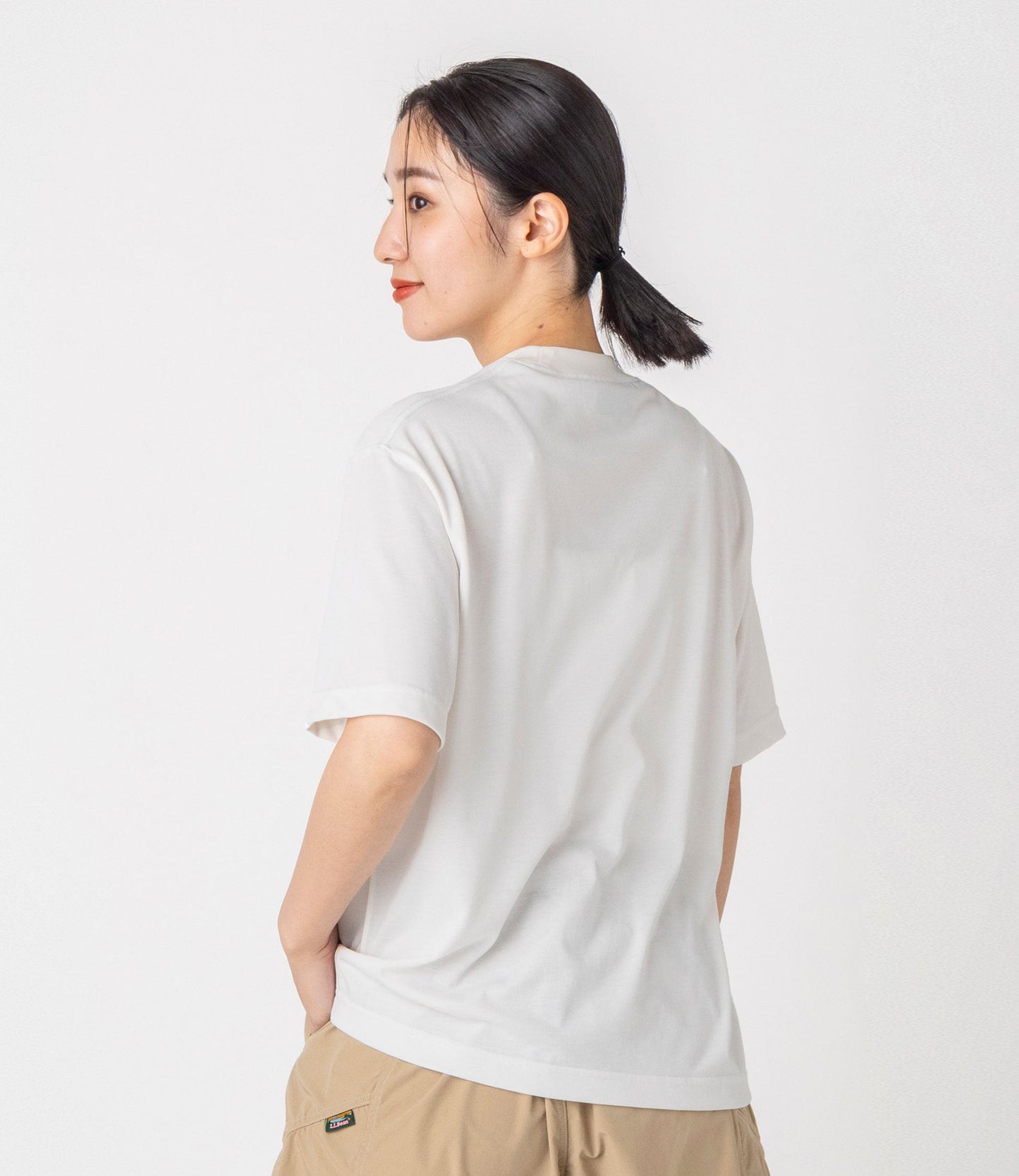 L.L.Bean JAPAN EDITION Women's Canton Katahdin Pocket Tee