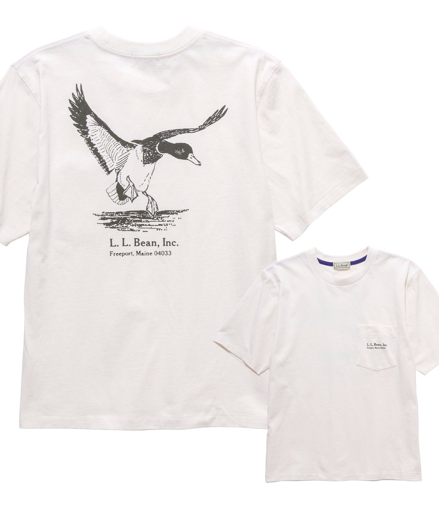 L.L.Bean JAPAN EDITION Women's Morrill Short-Sleeve Animal Graphic Tee
