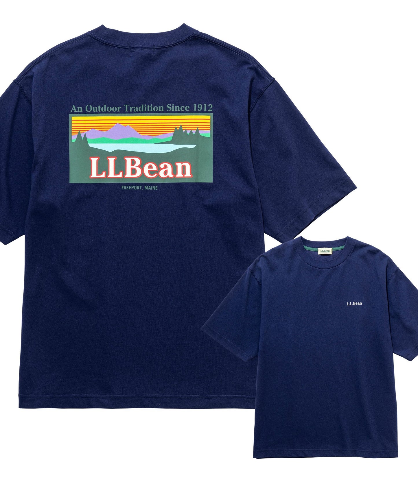 L.L.Bean JAPAN EDITION Women's Bean's Back Katahdin Tee