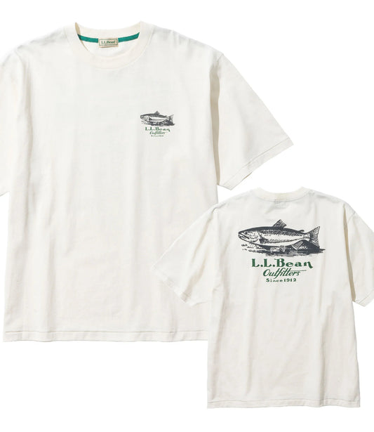 L.L.Bean JAPAN EDITION Morrill Short-Sleeve Animal Graphic Tee