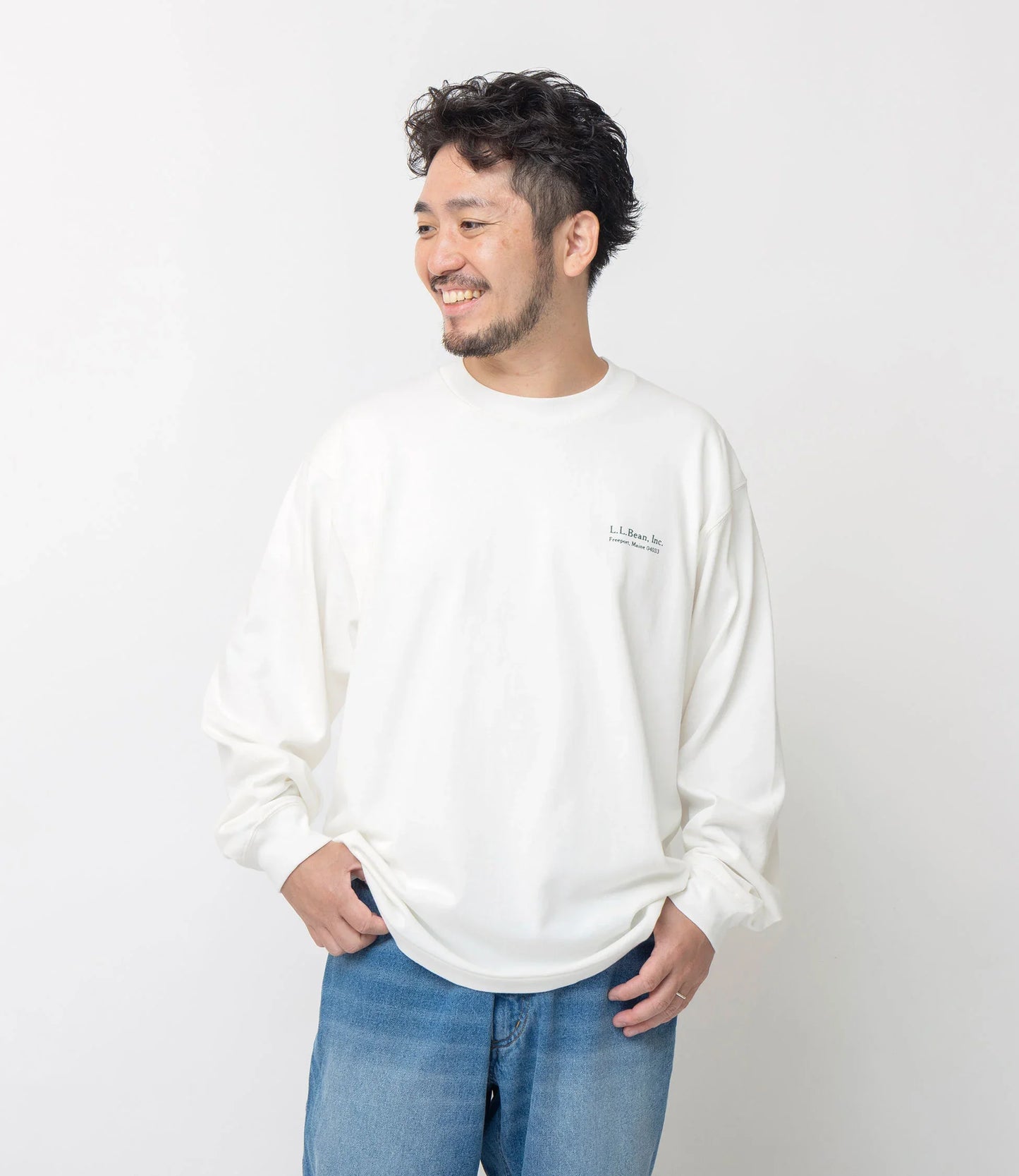 L.L.Bean JAPAN EDITION Union Animal Long-Sleeve Tee