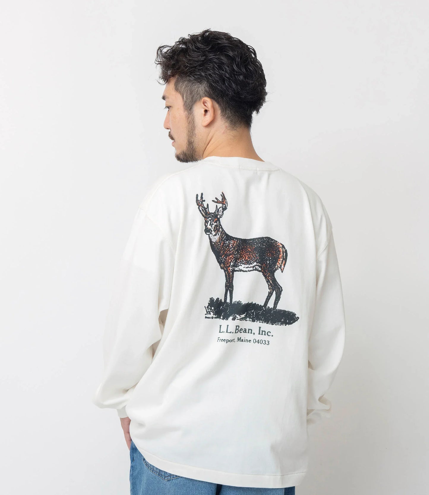 L.L.Bean JAPAN EDITION Union Animal Long-Sleeve Tee