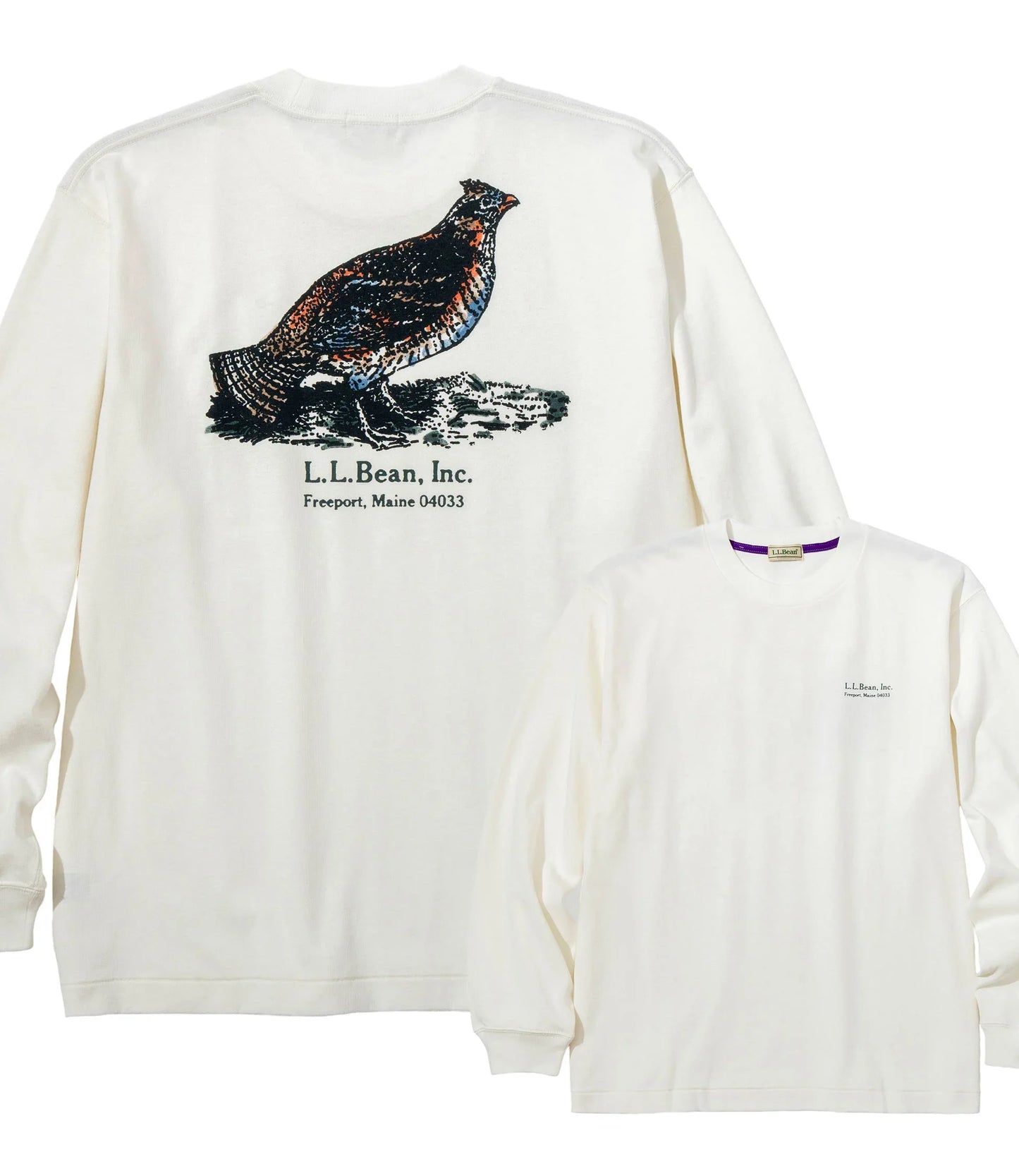 L.L.Bean JAPAN EDITION Union Animal Long-Sleeve Tee