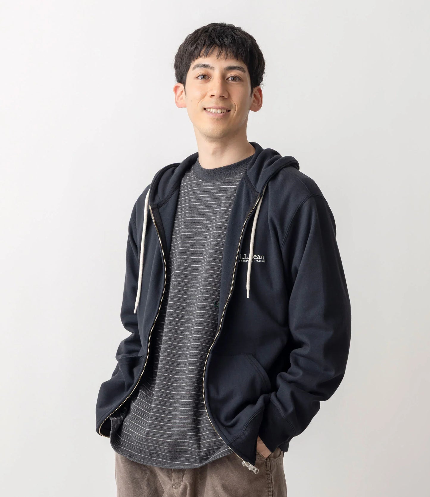 L.L.Bean JAPAN EDITION Portage Full-Zip Hooded Sweatshirt