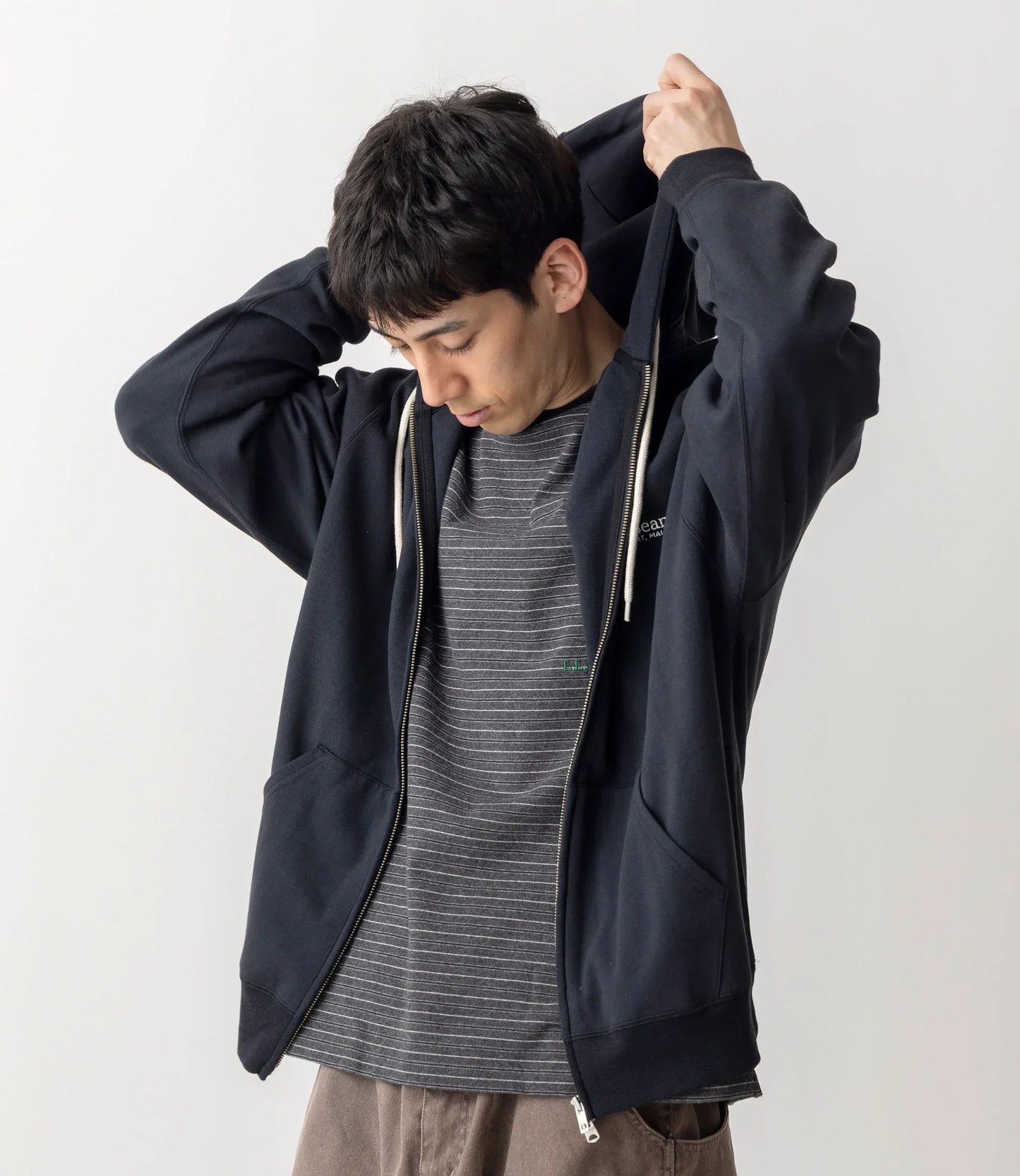 L.L.Bean JAPAN EDITION Portage Full-Zip Hooded Sweatshirt