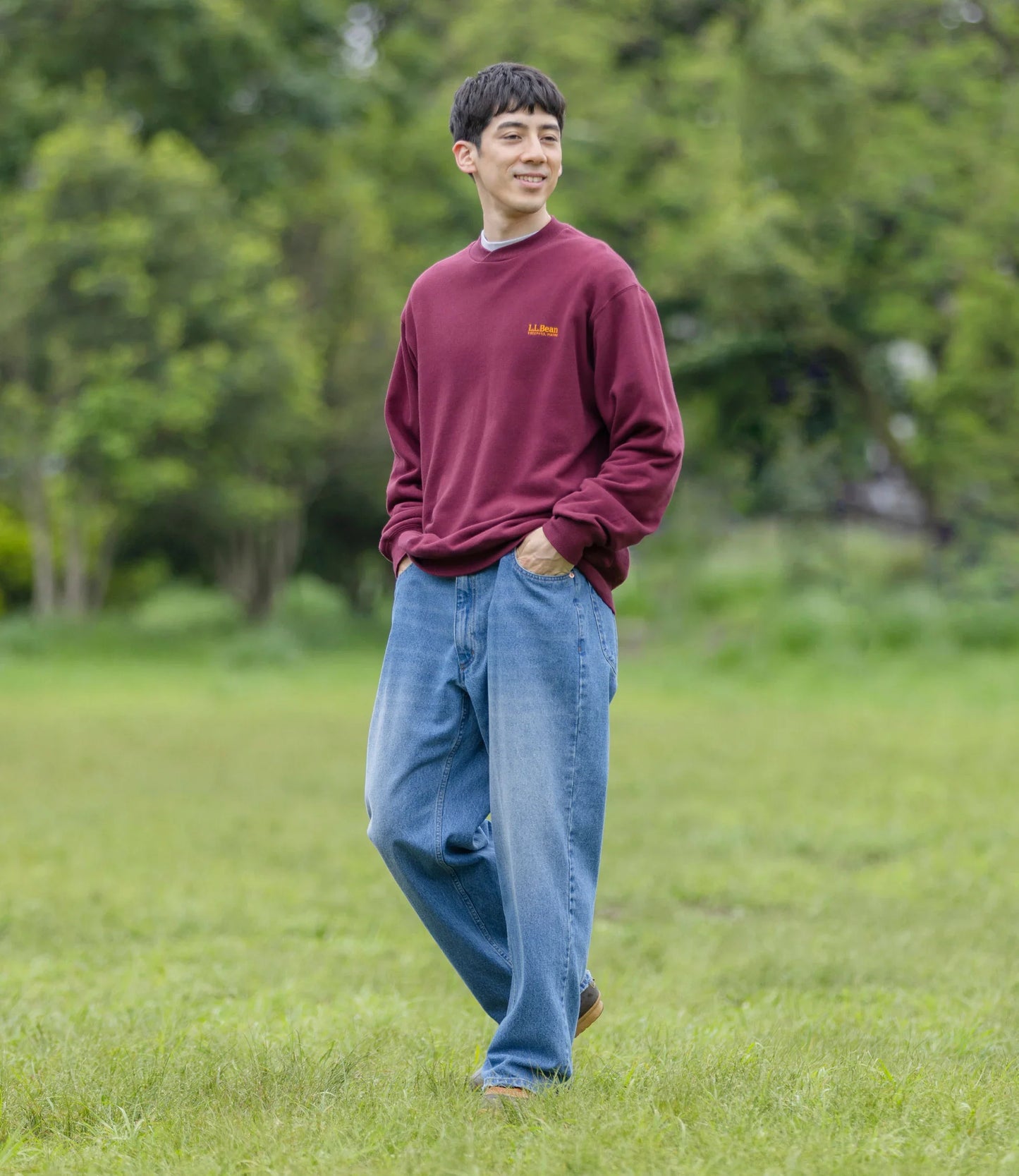 L.L.Bean JAPAN EDITION Smithfield Crewneck Sweatshirt