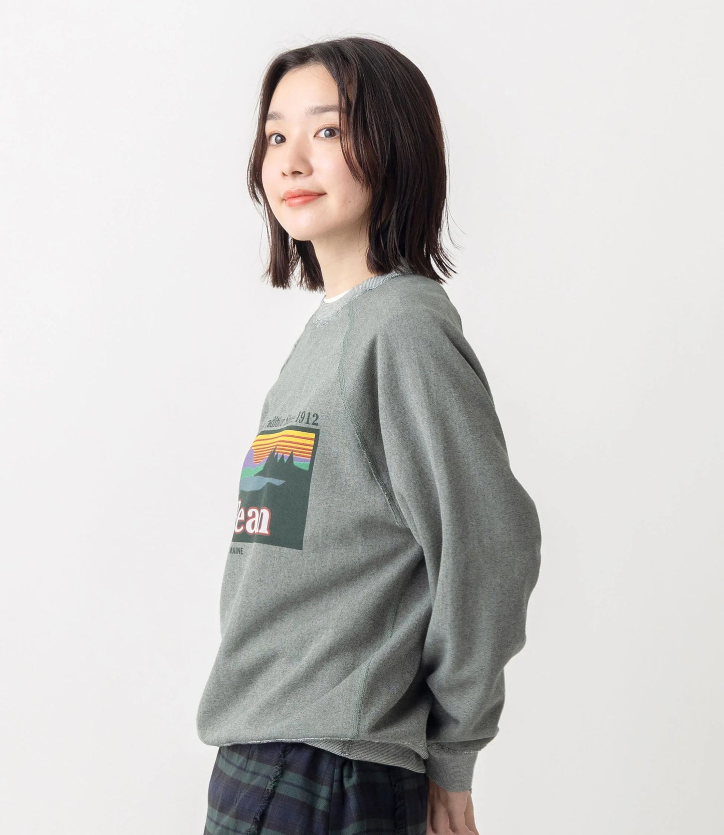 L.L.Bean JAPAN EDITION Women's Portage Crewneck Sweatshirt