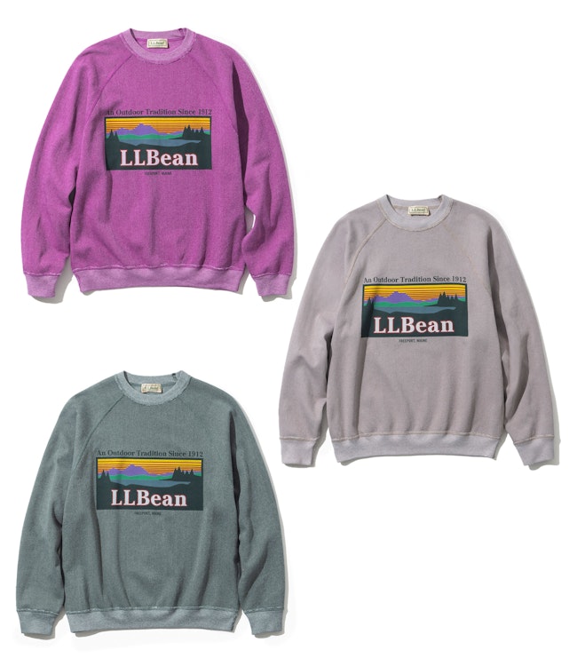 L.L.Bean JAPAN EDITION Women's Portage Crewneck Sweatshirt