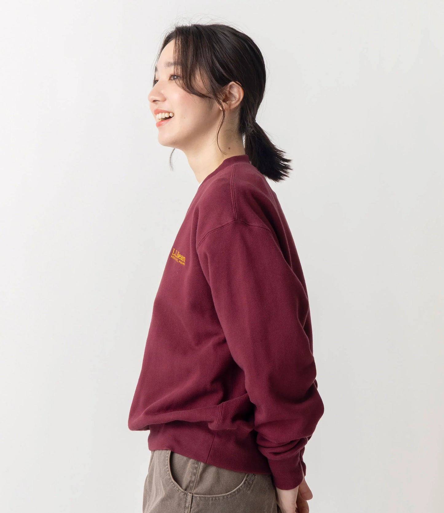 L.L.Bean JAPAN EDITION Women's Smithfield Crewneck Sweatshirt