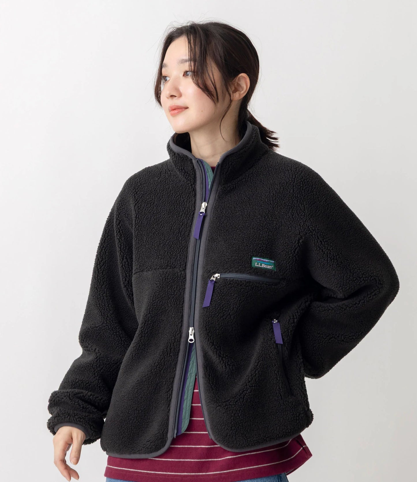 L.L.Bean JAPAN EDITION Women's Topsham Boa Fleece Jacket