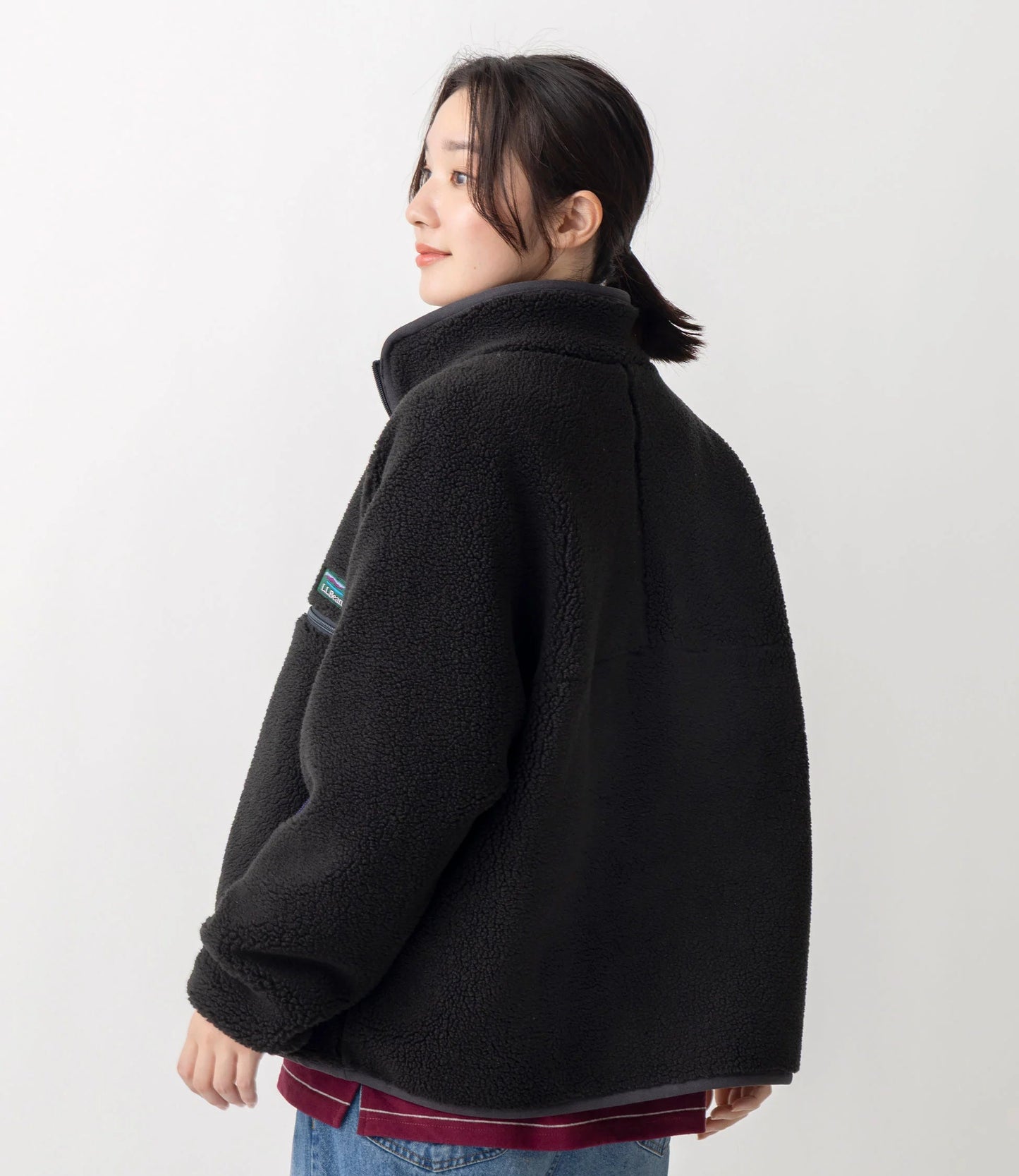 L.L.Bean JAPAN EDITION Women's Topsham Boa Fleece Jacket