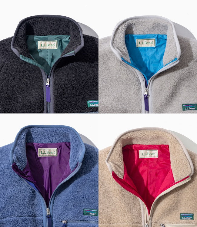 L.L.Bean JAPAN EDITION Topsham Boa Fleece Jacket