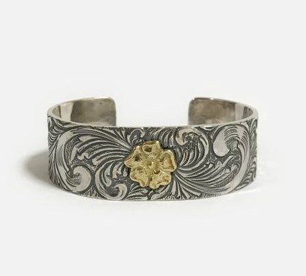 LARRY SMITH 18K ROSE KARAKUSA BANGLE No. 42
