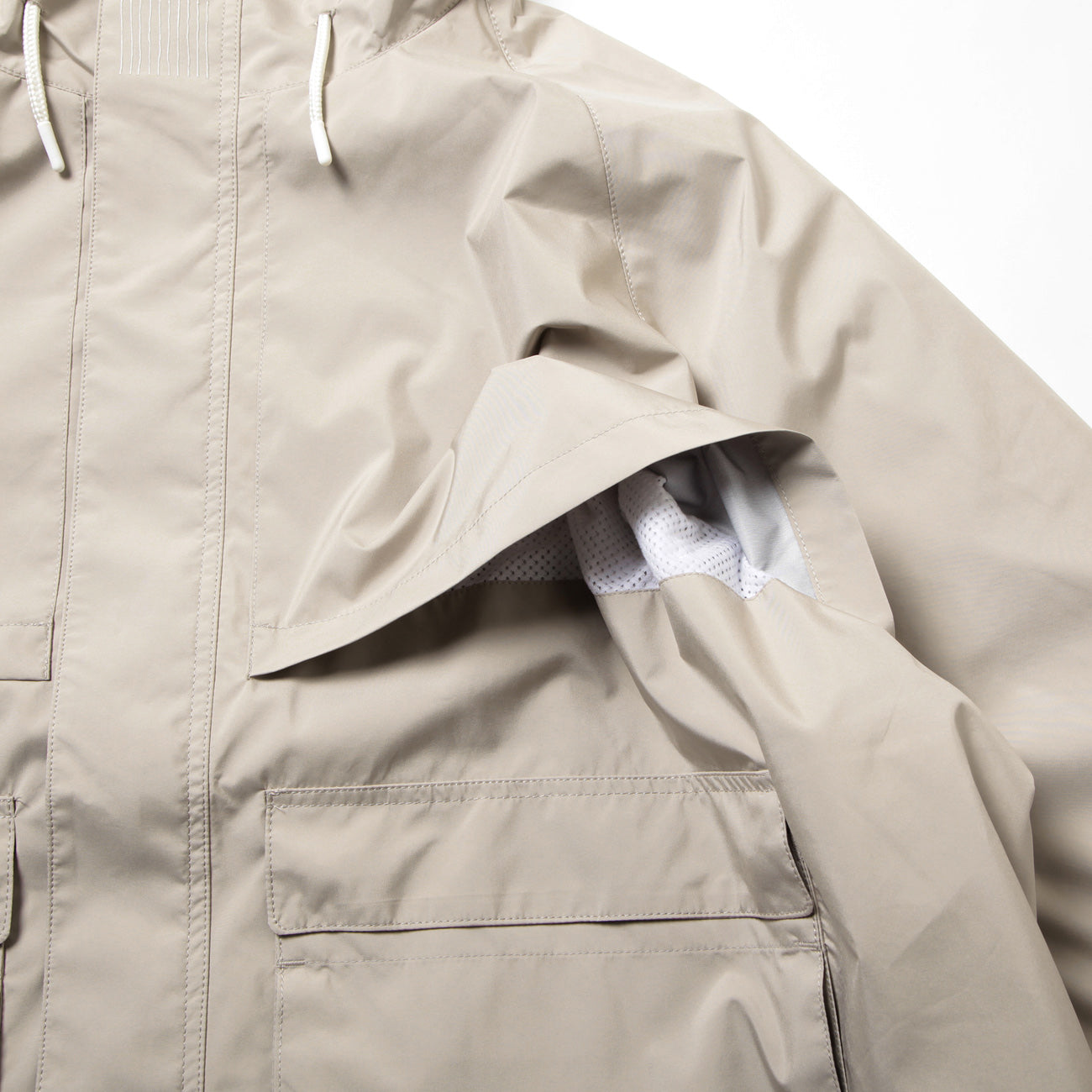 STRIPES FOR CREATIVE 3 LAYER JACKET