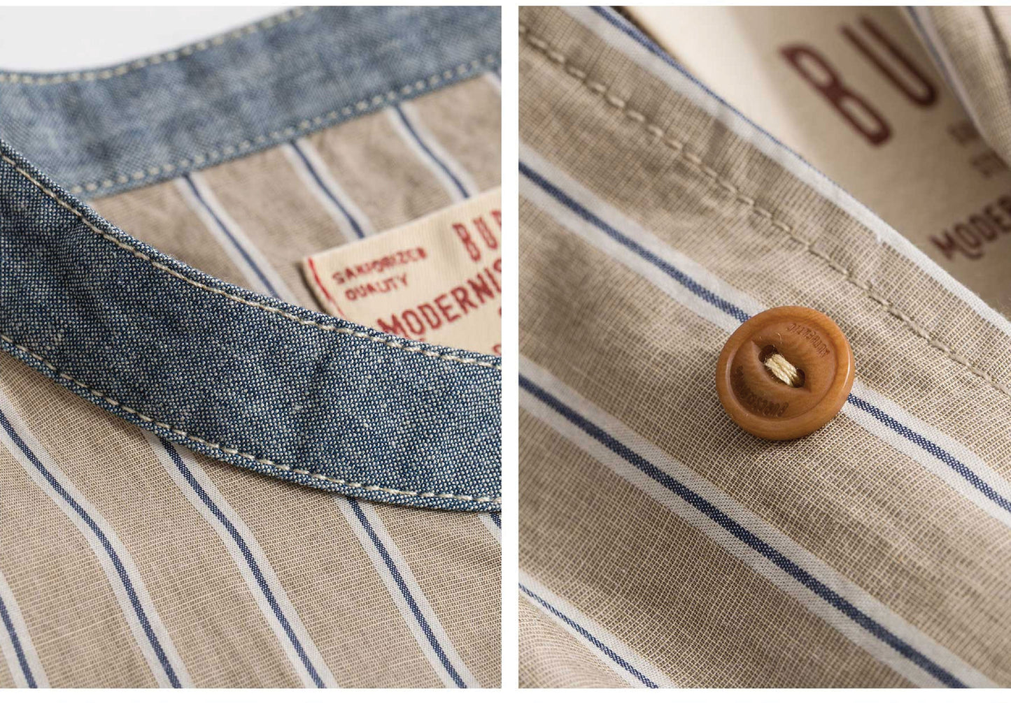 Burcs French Mandarin Shirt Type01