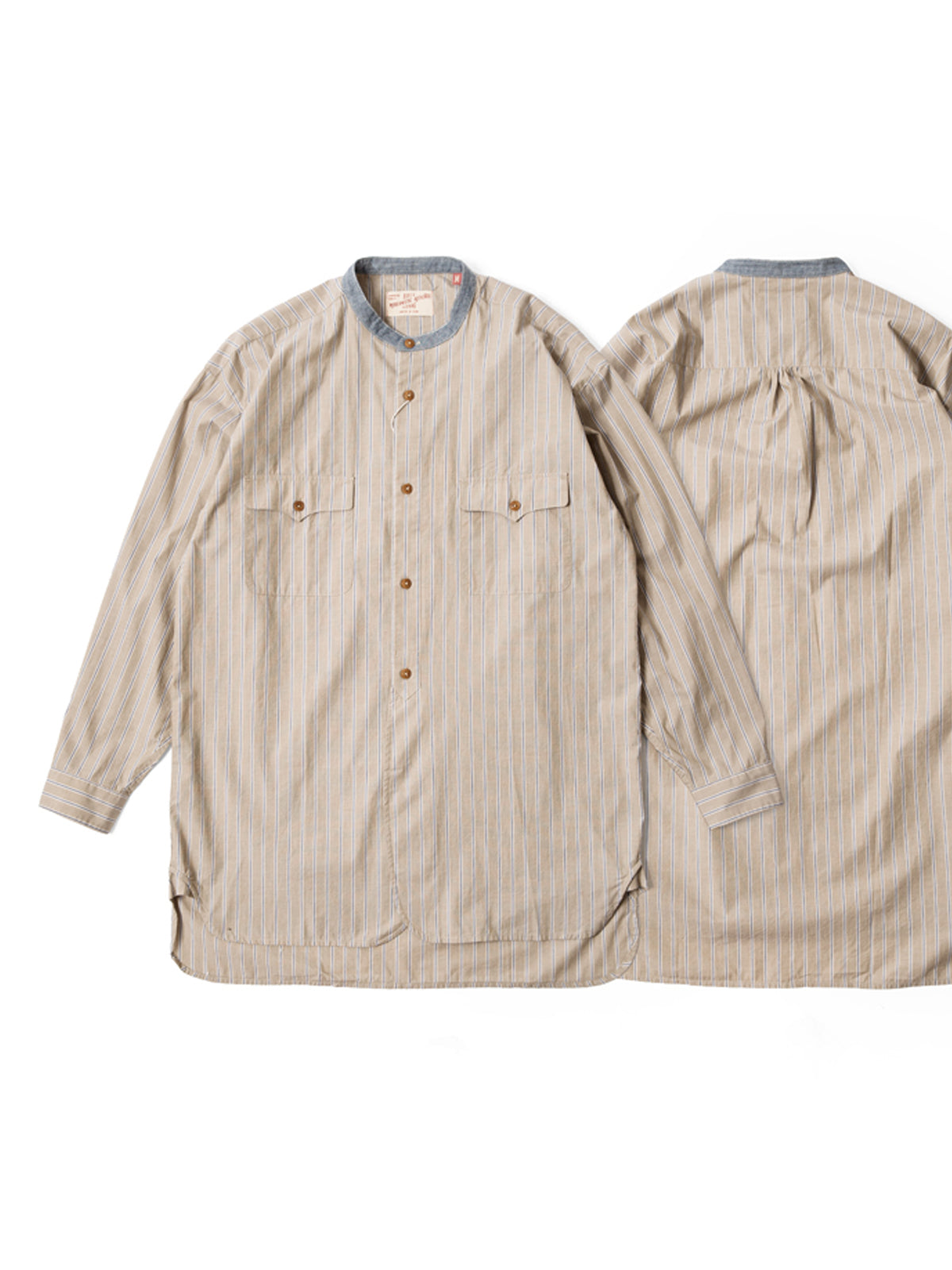 Burcs French Mandarin Shirt Type01