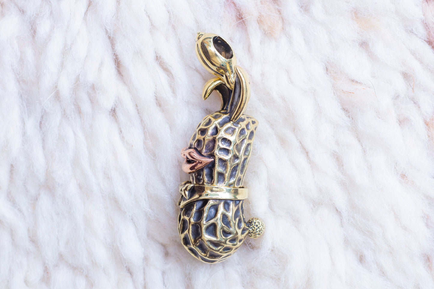 Peanuts&Co STASH BUNNY PEANUTS brass x copper